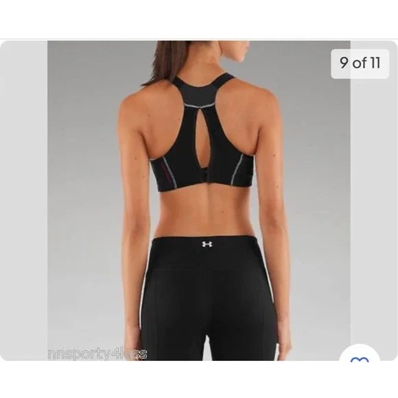 NWT Under Armour Hi-Impact Compression heat gear Sports Bra - Picture 2 of 12